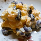 赤空豆と卵のタルタルサラダ